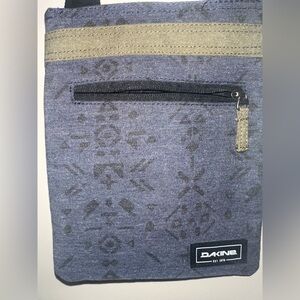Dakine Blue and Tan Crossbody Bag
